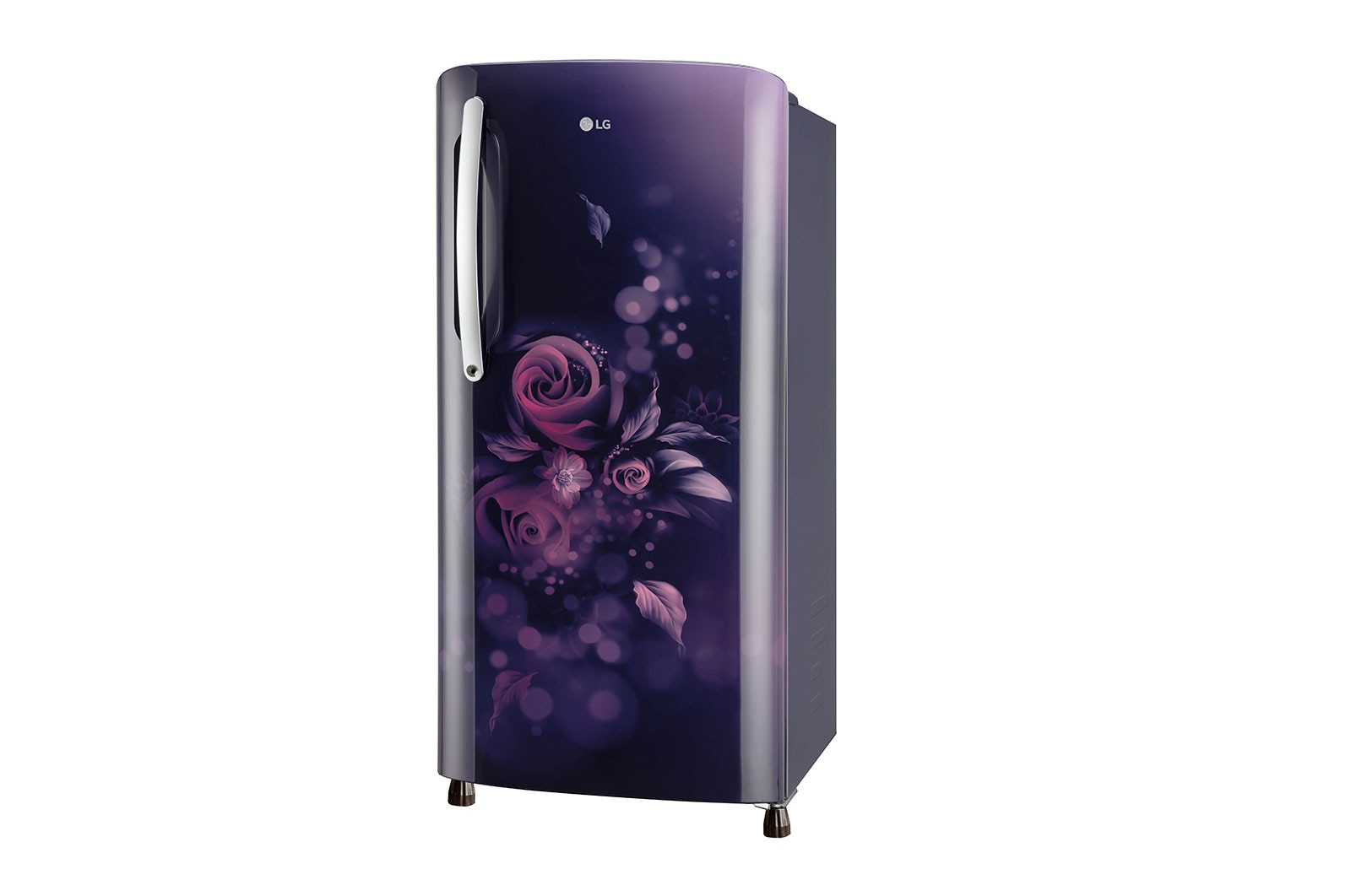 LG 201L, 3 Star, Blue Euphoria Finish, Direct Cool Single Door Refrigerator, GL-B211HBED