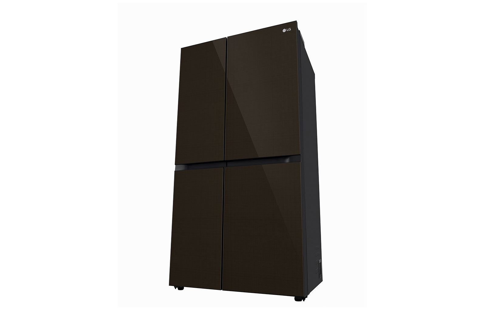 LG 650L Side by Side Refrigerator, Wi-Fi Convertible, DoorCooling+™, Black Mirror Finish, 3 Star, GL-B257DBM3