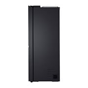 LG 650L Side by Side Refrigerator, Wi-Fi Convertible, DoorCooling+™, Black Mirror Finish, 3 Star, GL-B257DBM3