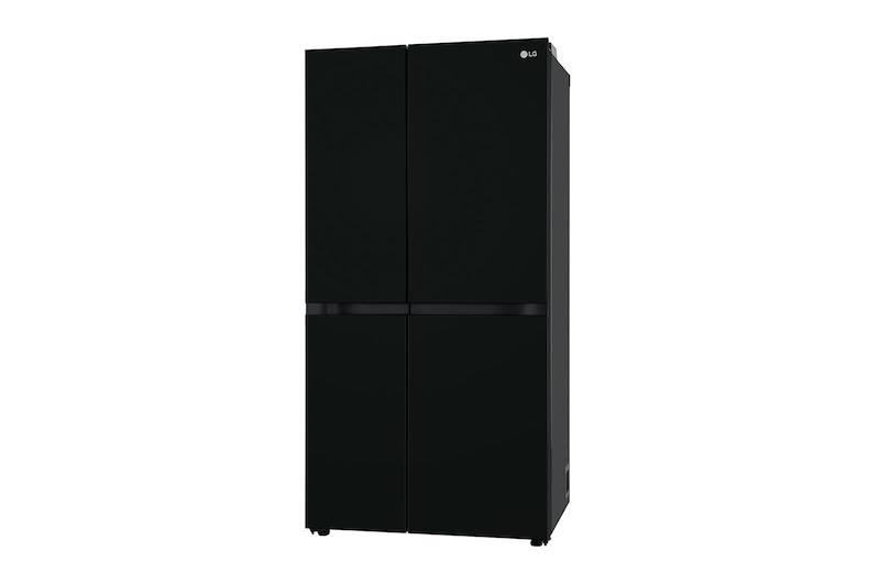 LG 650L Side by Side Refrigerator, Wi-Fi Convertible, DoorCooling+™, Black Mirror Finish, 3 Star, GL-B257DBM3