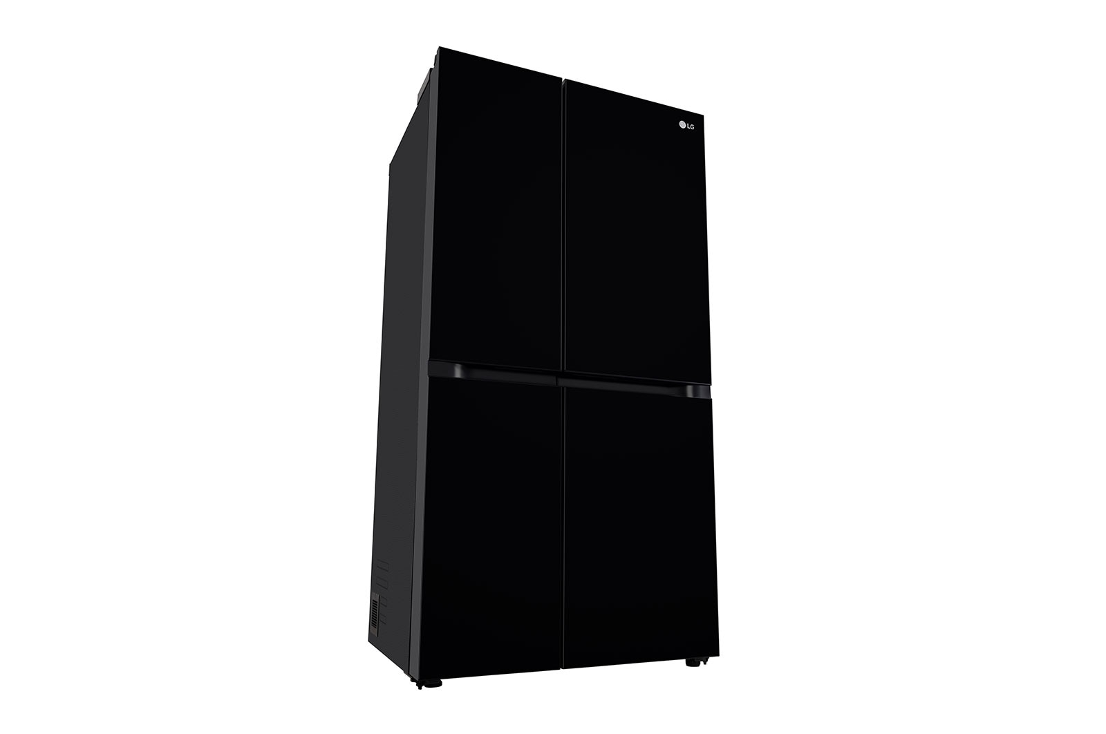 LG 650L Side by Side Refrigerator, Wi-Fi Convertible, DoorCooling+™, Black Mirror Finish, 3 Star, GL-B257DBM3