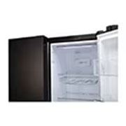 LG 650L, Convertible Side by Side Refrigerator with Premium Glass Door, Smart Inverter Compressor, Hygiene Fresh+™, DoorCooling+™, Smart Diagnosis™, Linen Brown Finish, GL-B257DLN3