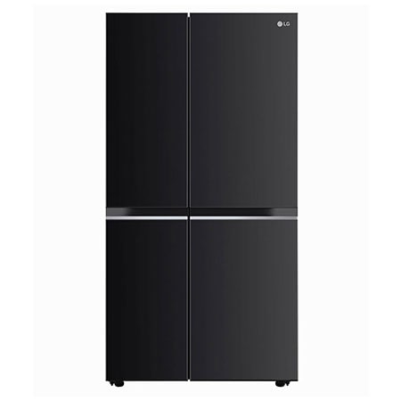 

650 Ltr, Convertible Side-by-Side Refrigerator with Smart Inverter Compressor, Hygiene Fresh+™, DoorCooling+™, Smart Diagnosis™, Ebony Sheen Finish - GL-B257EES3 | LG IN