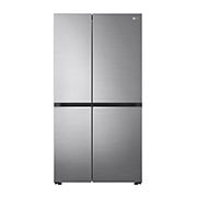 LG GL-B257EPZX side by side refrigerator front view