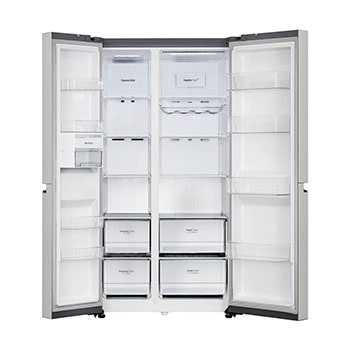 LG GL B257EUS3 Front View Open Without Food