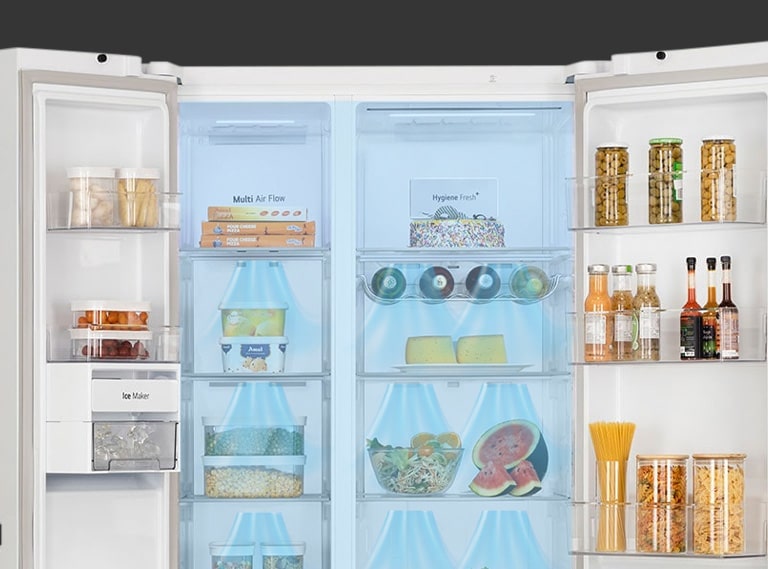 LG  GL-B257HDS3 Refrigerator Multi Air Flow