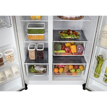 GL-B257HDS3-refrigerators-Bottom-Food