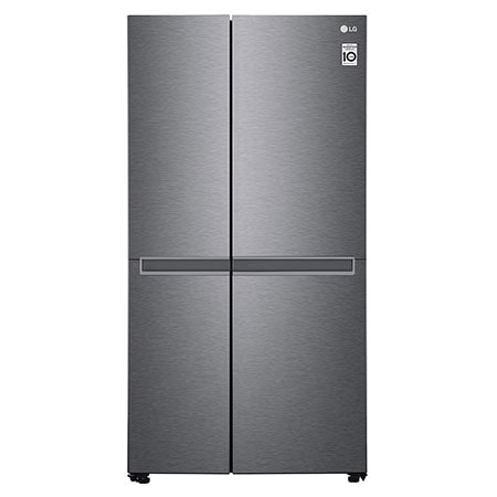 LG GL-B257HDSY side by side refrigerator front view