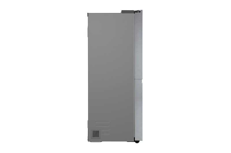 LG 655L Side-by-Side Refrigerator, Smart Inverter Compressor, Multi Air Flow, Smart Diagnosis™, Dazzle Steel, 3 Star, GL-B257HDSY