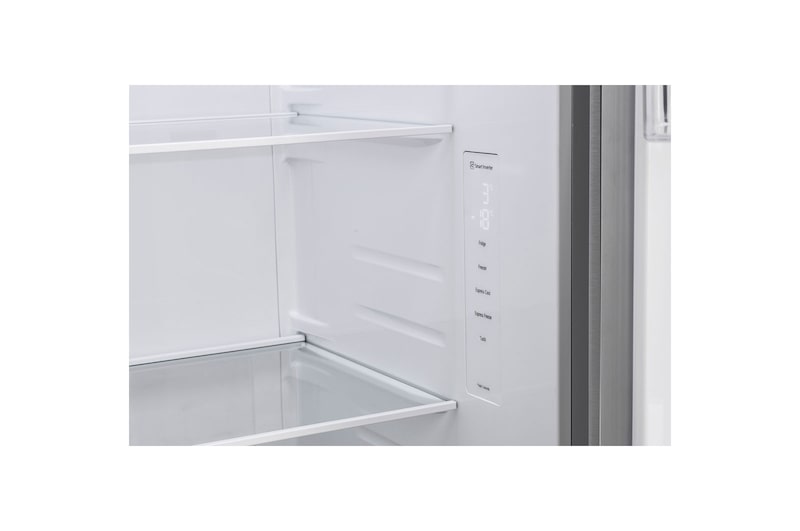 LG 655L Side-by-Side Refrigerator, Smart Inverter Compressor, Multi Air Flow, Smart Diagnosis™, Dazzle Steel, 3 Star, GL-B257HDSY