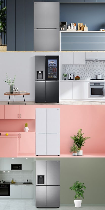 LG GL-B257HPZ3 Side-by-side Refrigerator