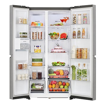 front open view with food