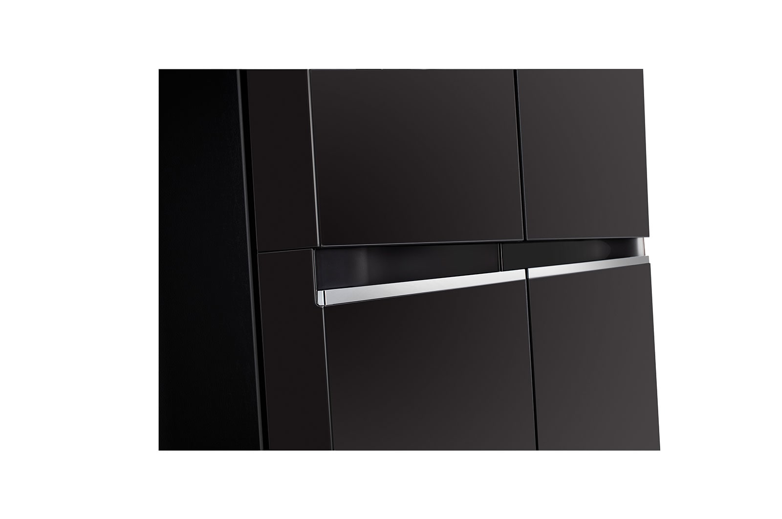 LG 655L, Side-by-Side Refrigerator with Smart Inverter Compressor, Multi Air Flow, Multi Digital Sensors, Express Freezing, Smart Diagnosis™, Western Black Finish, GL-B257HWBY