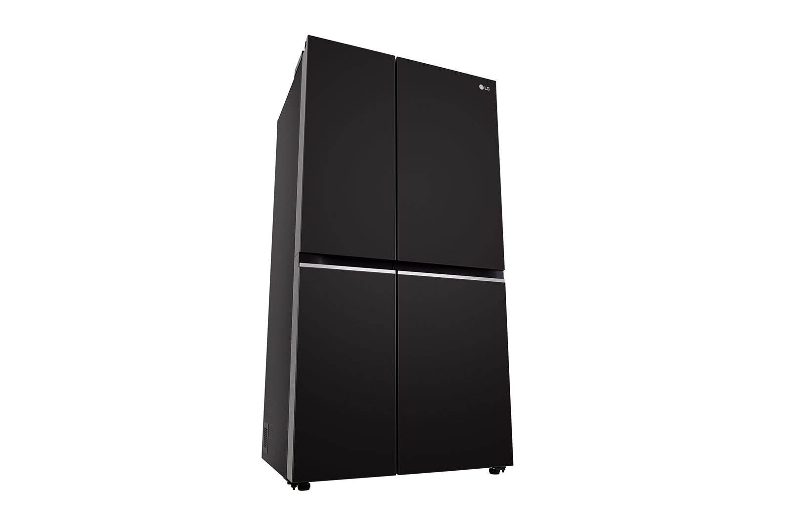 LG 655L, Side-by-Side Refrigerator with Smart Inverter Compressor, Multi Air Flow, Multi Digital Sensors, Express Freezing, Smart Diagnosis™, Western Black Finish, GL-B257HWBY