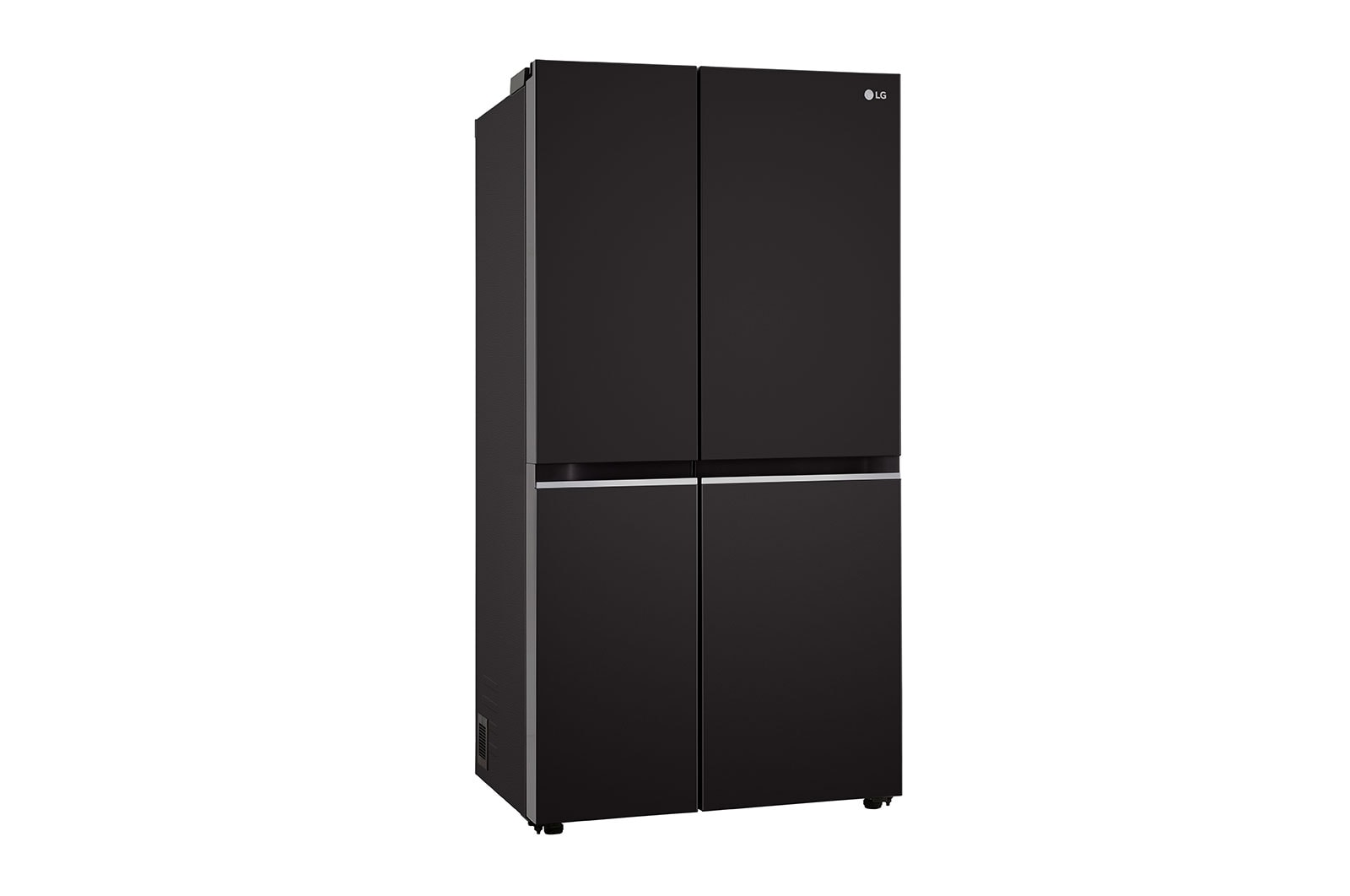 LG 655L, Side-by-Side Refrigerator with Smart Inverter Compressor, Multi Air Flow, Multi Digital Sensors, Express Freezing, Smart Diagnosis™, Western Black Finish, GL-B257HWBY