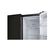 LG 655L, Side-by-Side Refrigerator with Smart Inverter Compressor, Multi Air Flow, Multi Digital Sensors, Express Freezing, Smart Diagnosis™, Western Black Finish, GL-B257HWBY