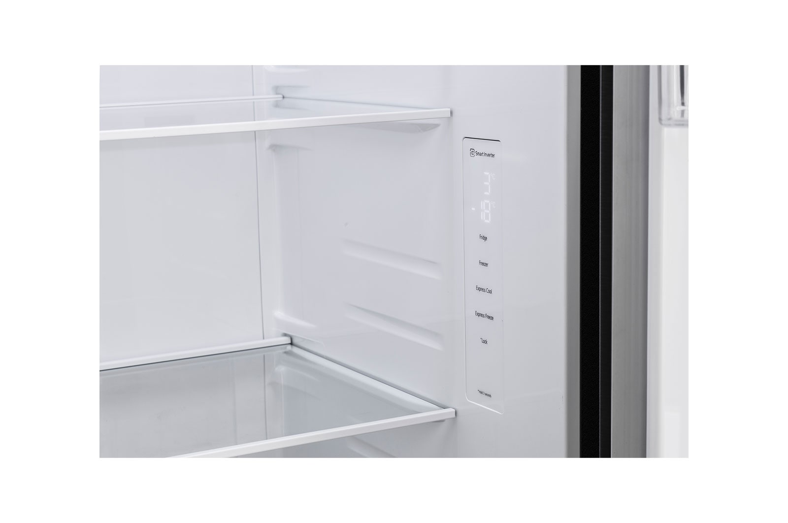 LG 655L, Side-by-Side Refrigerator with Smart Inverter Compressor, Multi Air Flow, Multi Digital Sensors, Express Freezing, Smart Diagnosis™, Western Black Finish, GL-B257HWBY