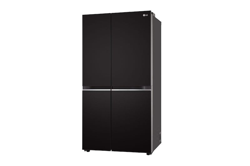 LG 655L Side-by-Side Refrigerator, Smart Inverter Compressor, Multi Air Flow, Express Freezing, Western Black, 3 Star, GL-B257HWBY