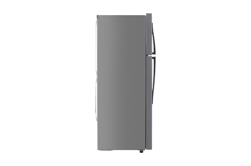 LG 291L Double Door Refrigerator, Smart Inverter Compressor, Base Stand Drawer, Shiny Steel Finish, 2 Star, GL-C322KPZY