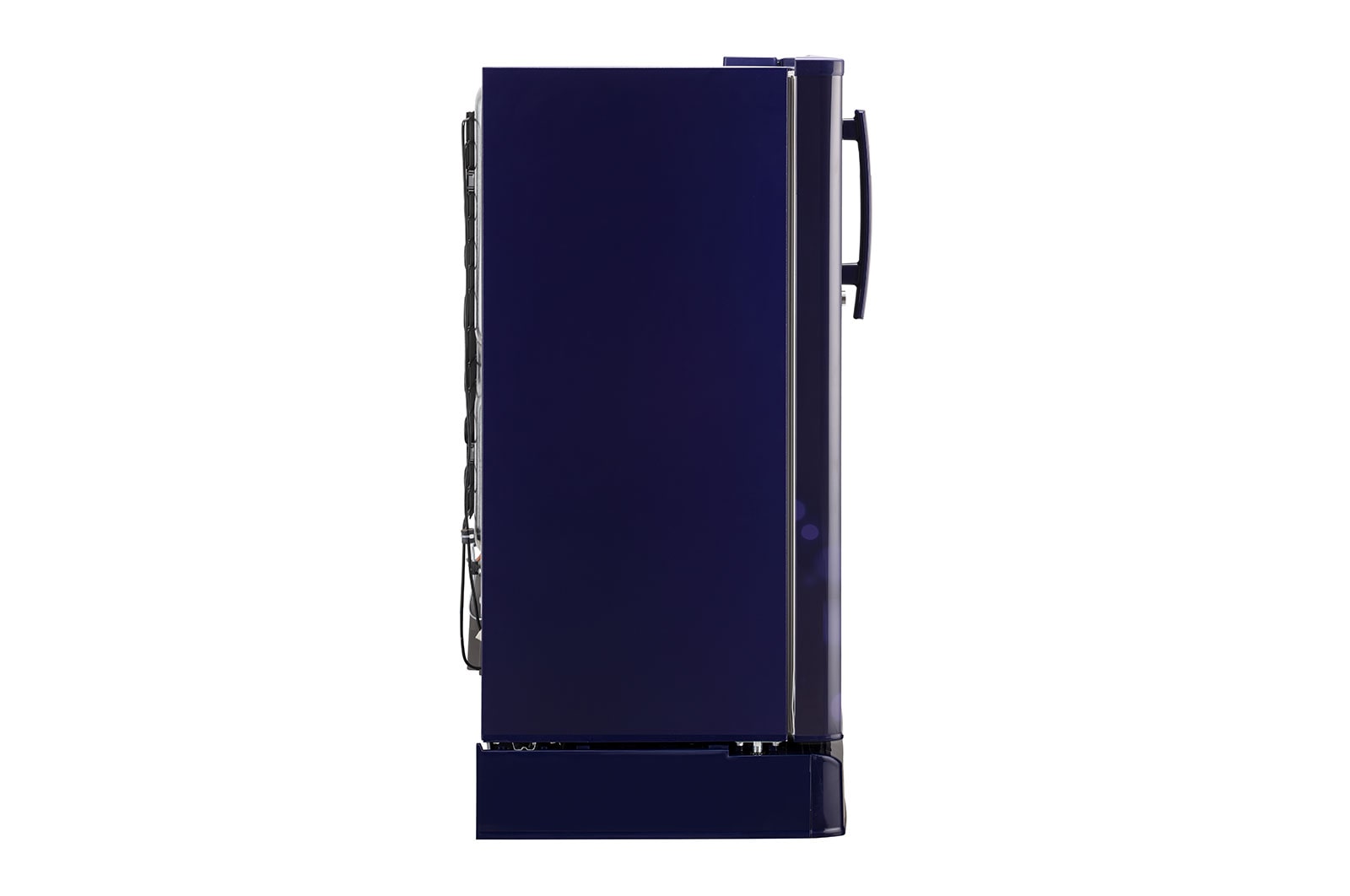LG 185L, 3 Star, With Base Stand Drawer, Blue Euphoria Finish, Direct Cool Single Door Refrigerator, GL-D199OBED
