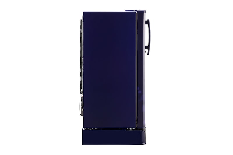 LG 185L, 3 Star, With Base Stand Drawer, Blue Euphoria Finish, Direct Cool Single Door Refrigerator, GL-D199OBED