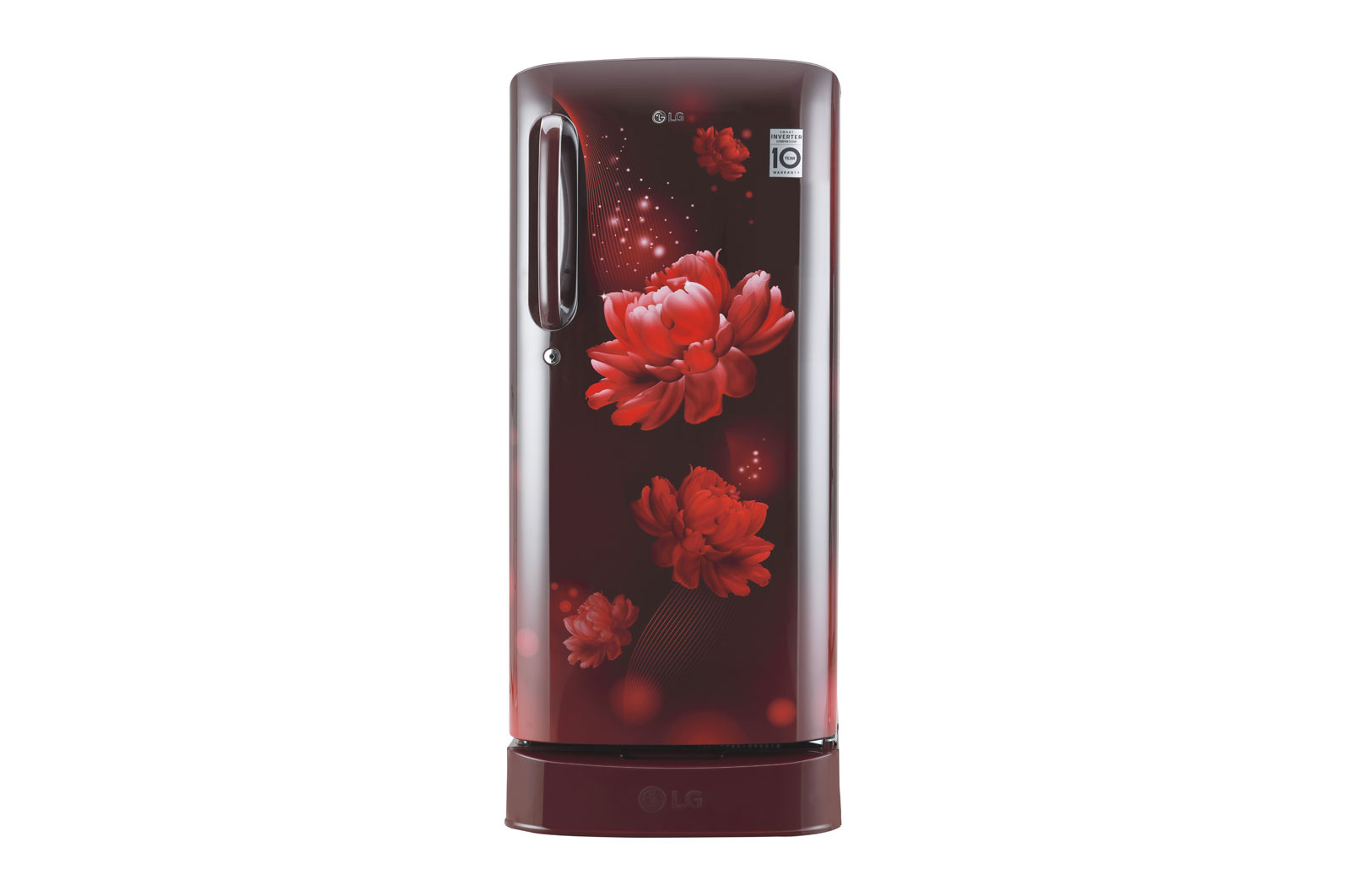 LG GL-D201ASCU single door refrigerator front view