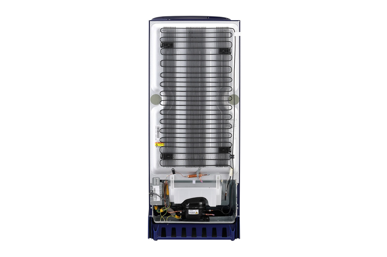 LG 224L Single Door Refrigerator, Smart Inverter Compressor, Smart Connect, Base Stand Drawer, Blue Charm Finish, 5 Star, GL-D241ABCU