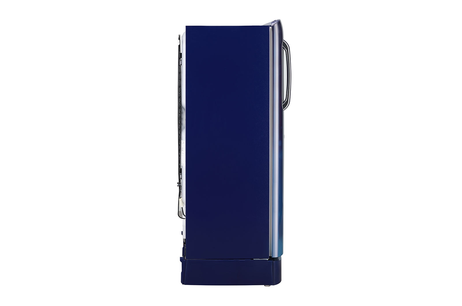 LG 224L Single Door Refrigerator, Smart Inverter Compressor, Smart Connect, Base Stand Drawer, Blue Charm Finish, 5 Star, GL-D241ABCU