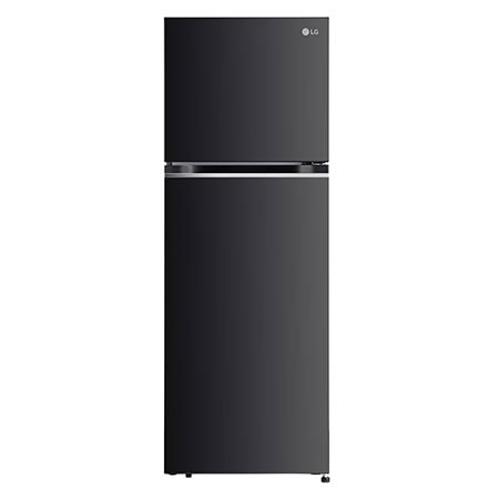 LG GL-D382SESY double door refrigerator front view