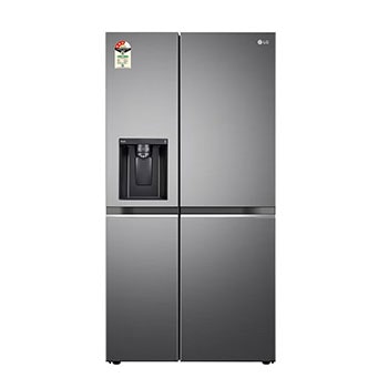 LG GL-L257CPZ3 Side by Side Refrigerators front view