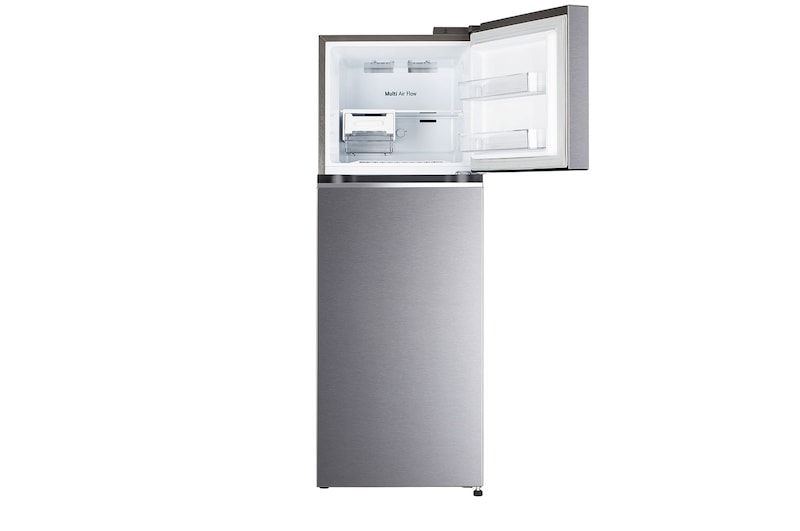 LG 246L Double Door Refrigerator with Multi Air Flow, Auto Smart Connect™, Dazzle Steel, 3 Star, GL-N262SDSX