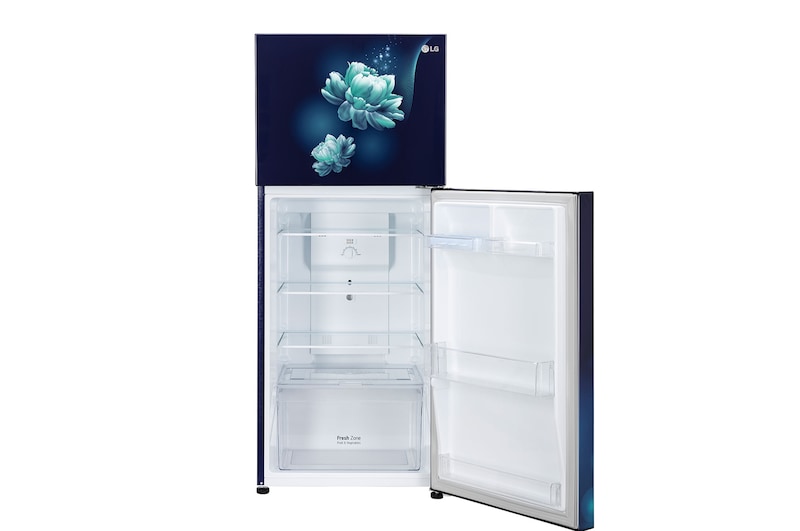 GL-N292BBCY-Refrigerators-Front-View-Bottom-Door-Open-Without-Content