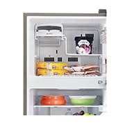 LG 242L, 2 Star, Smart Inverter Compressor, Dazzle Steel Finish, Frost-Free Double Door Refrigerator, GL-N292BDSY