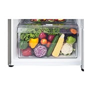 LG 242L, 2 Star, Smart Inverter Compressor, Dazzle Steel Finish, Frost-Free Double Door Refrigerator, GL-N292BDSY