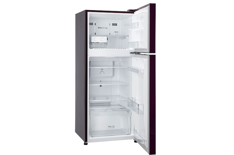 GL-N292DPBY-Refrigerators-Front-View-Door-Open-Without-Content