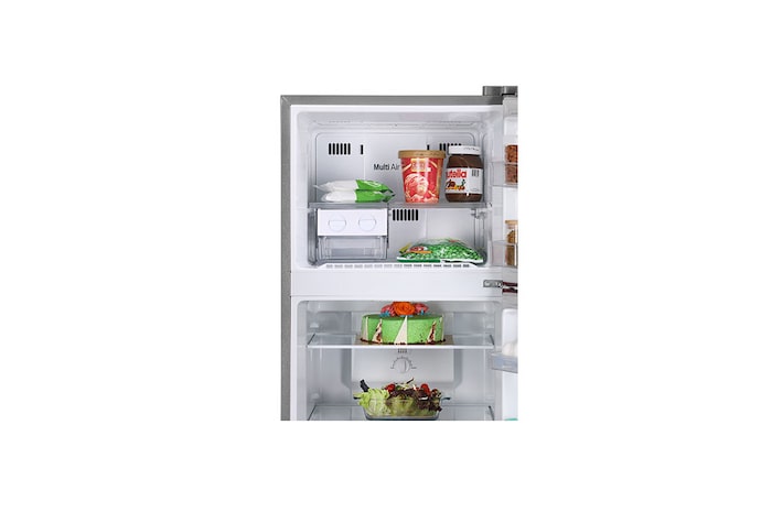 LG 242L Frost Free Refrigerator With Smart Inverter Compressor, Multi Air Flow, LED Lighting, MOIST ‘N’ FRESH, GL-N292DPZY