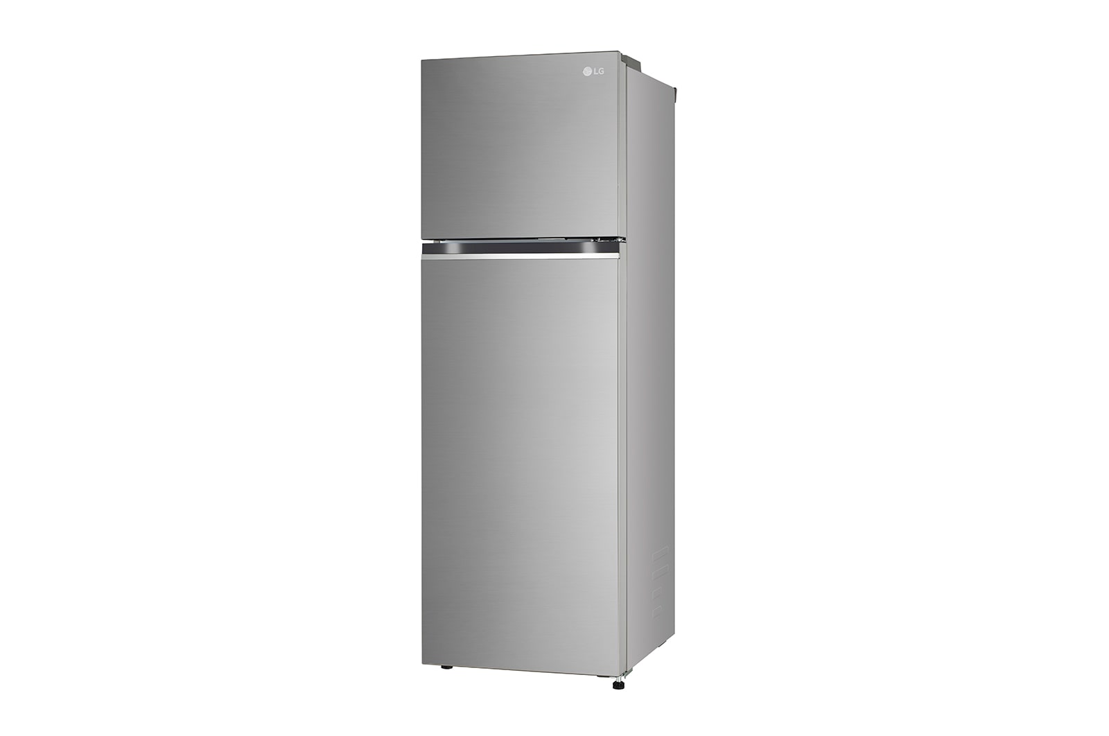 LG 272L Double Door Refrigerator with Smart Diagnosis™, Multi Air Flow, MOIST ‘N’ FRESH, Shiny Steel Finish, 2 Star, GL-N312SPZY