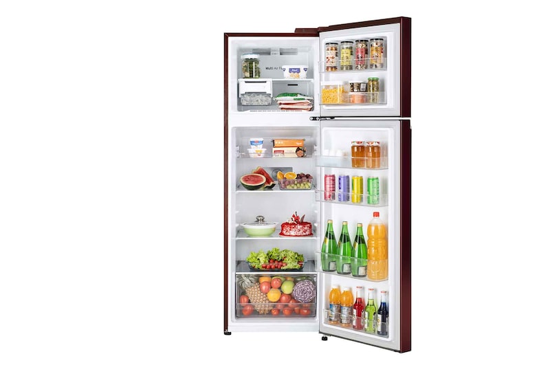 front open view with food