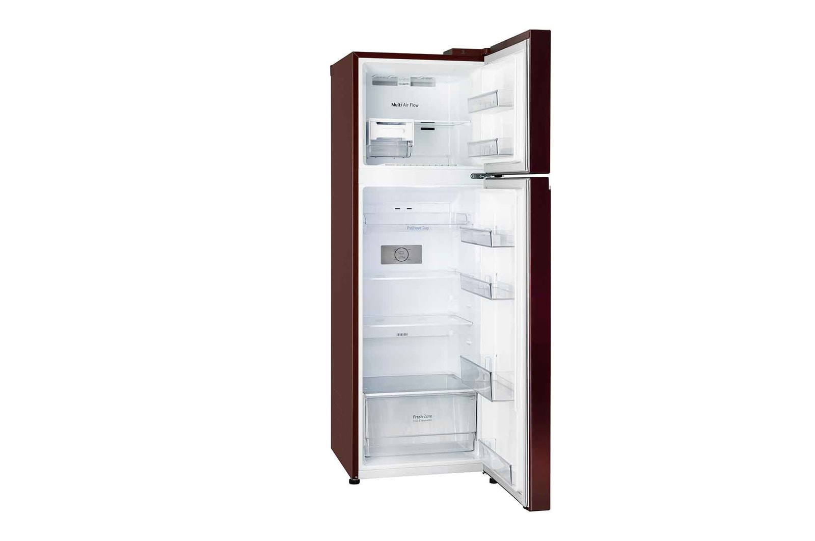 left view with open door