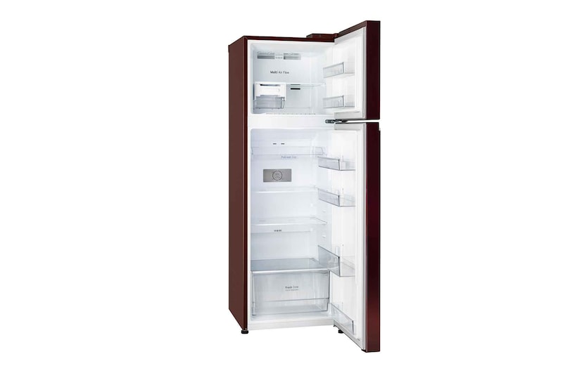 left view with open door