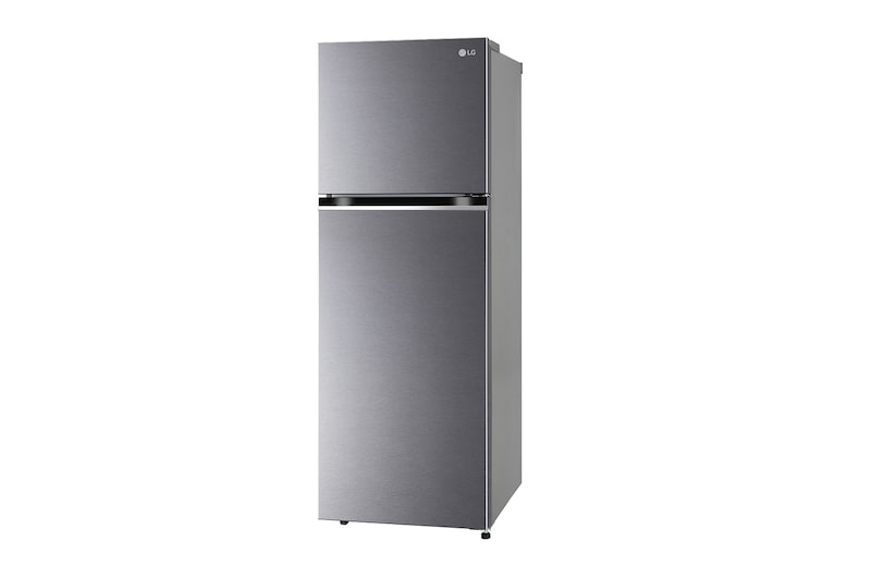LG 322L Double Door Refrigerator, Smart Diagnosis™, Multi Air Flow, Dazzle Steel Finish, 2 Star, GL-N342SDSY