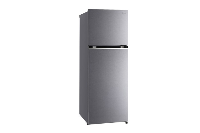 LG 322L Double Door Refrigerator, Smart Diagnosis™, Multi Air Flow, Dazzle Steel Finish, 2 Star, GL-N342SDSY