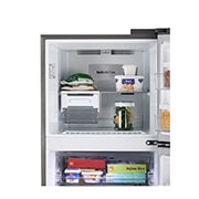 LG 322L Double Door Refrigerator, Smart Diagnosis™, Multi Air Flow, Dazzle Steel Finish, 2 Star, GL-N342SDSY