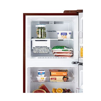 LG GL-S262SSLX Refrigerators Refrigerator Front Top Door open View