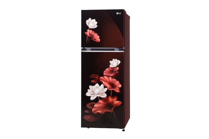 LG GL-S262SSLX Refrigerators Left Low Perspective View