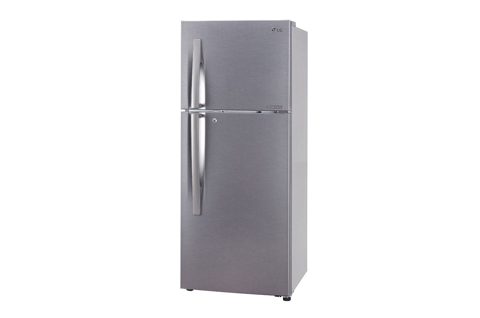 LG 240L Double Door Refrigerator, Convertible, Smart Inverter Compressor, Dazzle Steel Finish, 2 Star, GL-S292RDSY