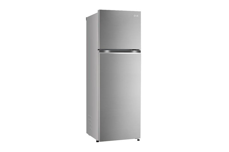 LG 272L Double Door Refrigerator, Convertible, Multi Air Flow, Shiny Steel, 2 Star, GL-S312SPZY