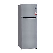 LG 288L, 2 Star, Smart Inverter Compressor, Convertible, Smart Diagnosis™, Shiny Steel Finish, Frost-Free Double Door Refrigerator, GL-S322SPZY