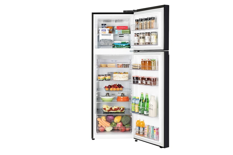 front open view with food