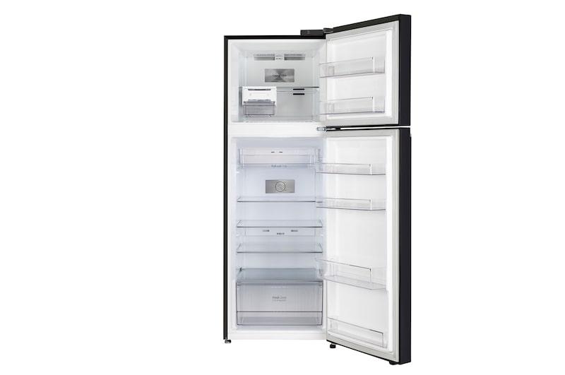 front view with door open